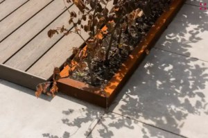 Randbescherming t.b.v. Band 5cm Breed Corten A. van Elk BV